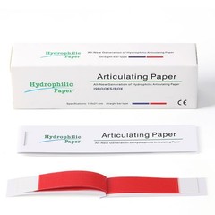 AZDENT Papel dental que articula tiras hidrófobas de doble lado