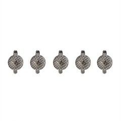 AZDENT Dental Orthodontic Lingual Buttons Bondable Round/Rectangular Mesh Base