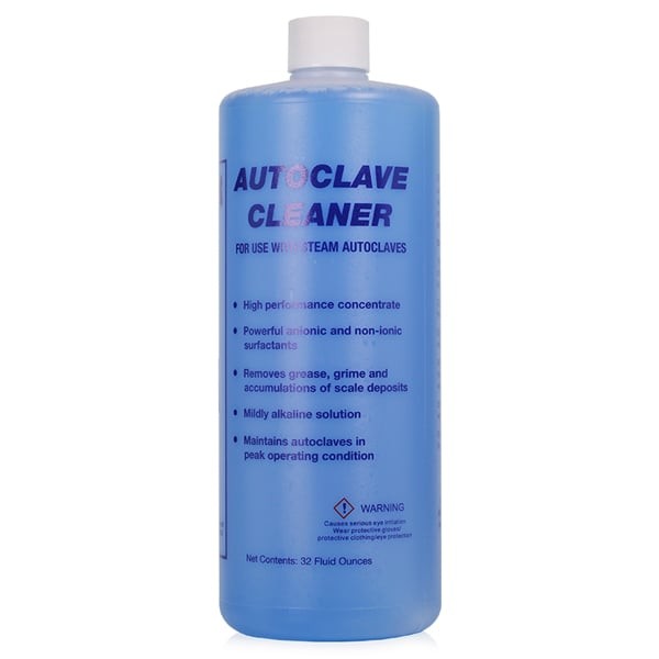 EPR Concentrated Autoclave Cleaner for Steam Autoclaves, 1 Quart Bottle. Cleans