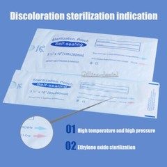 200x Self Sealing Sterilization Pouch Bags Disposable Dental Sterile Bag Pouches