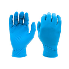 7500PF Biodegradable Powder-Free Disposable Nitrile Safety Glove, 4-Mil,