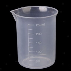 50/100/150/250/500ml Small plastic graduated measuring beaker/cup/container