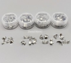 Dental Sectional Contoured System Matrix Bands M4 Metal Matrices Refill 50pcs