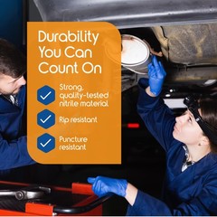 Inspire Nitrile Exam Gloves | The Original Quality Stretch Nitrile Cobalt Blue |