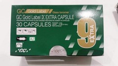 GC FUJI 9 GP EXTRA GIC Cement Posterior Dental Restorative 30 Capsule Pack