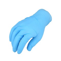 Industrial Blue Nitrile Disposable Gloves, 3 Mil – 5 Mil Latex & Powder Free