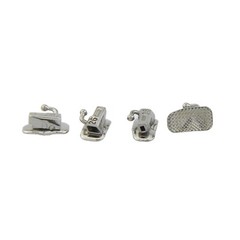 200 Orthodontic Buccal Tube 1st 2nd Molar Tubos Ortodoncia Roth MBT 022 Bondable