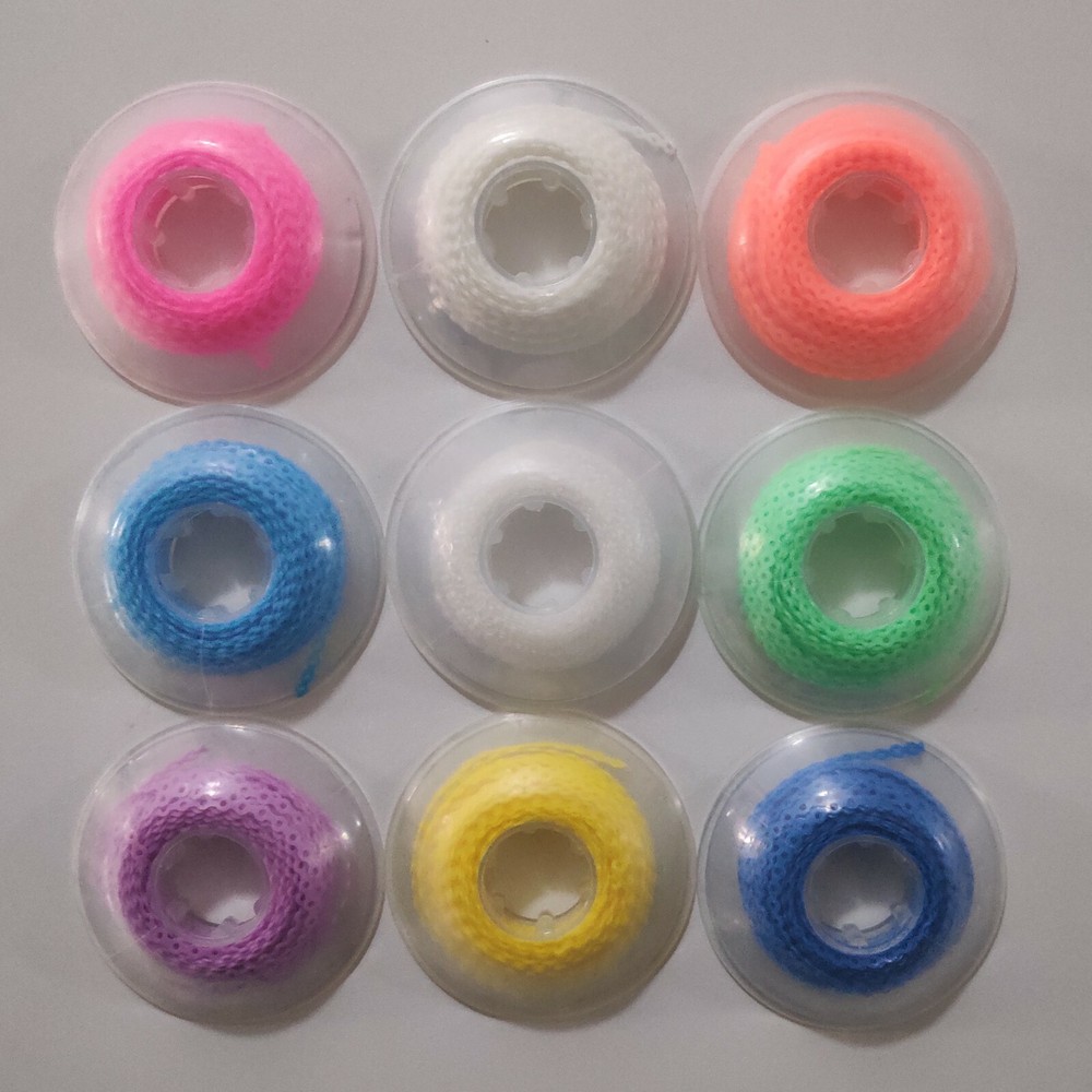 10Pc Dental Orthodontic Elastic Rubber Power Chain Rubber Band Long Short Closed