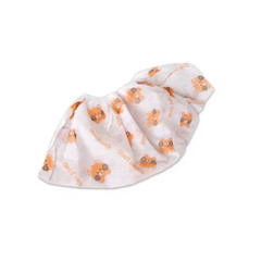 50pcs Cute Bear Disposable Shoe Covers | Waterproof Non-Slip Home Guest Booties
