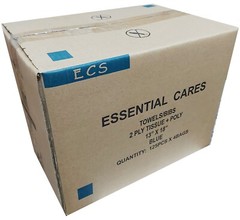 ECS Professional Towels/Bibs 13×18 Available color: White, Blue 500Pcs/Case