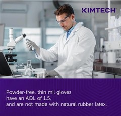 Kimtech Sterling Nitrile-Xtra™ Powder Free Exam Gloves 12in Length Extended Cuff