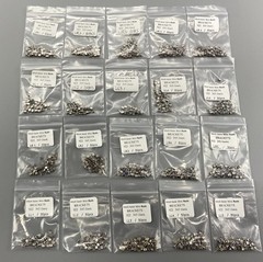 100 Pcs Dental Orthodontic Metal Brackets Mini Roth 022 345 Hooks Braces In Bulk