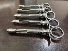 Lot of 5 PC hu-friedy aspirting syringe SYRCW C-W Style 1.8ml