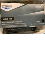 7 BOXES of NITRILE EXAMINATION GLOVES 100 PER BOX! MEDICAL MECHANICS, FOOD PREP