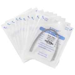 AZDENT Dental Ortho Brackets Braces Mini MBT Roth.022 Hook 345 /NITI Arch Wires