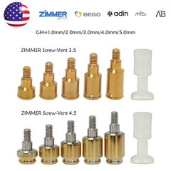 US LOCATOR Overdenture Attachment System for ZIMMER Screw-Vent BEGO/MIS Platform