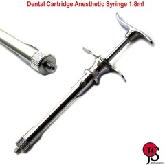Aspirating Anesthesia Syringe Dental Cartridge Injection 1.8ml Anesthetic