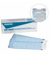 *CASE 4000* Crosstex SCS Duo-Check Self Sealing Sterilization Pouches 3.5″ x 9″
