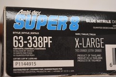 Ambi-Dex 63-338PF XL Industrial Disposable Nitrile Glove Powder Free 2 Pack