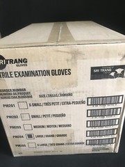 2500 Gloves Full Case – High Quality Blue Nitrile Exam Gloves Size Large 3 Mil