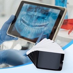 3000-10000PCS Dental X-Ray Envelopes Barrier Envelopes Size 2 Phosphor Storage