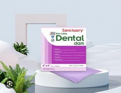 (MADE IN MALAYSIA) LATEX FREE PACK OF 15 Rubber Dental Dam, Non-Latex, Medium…