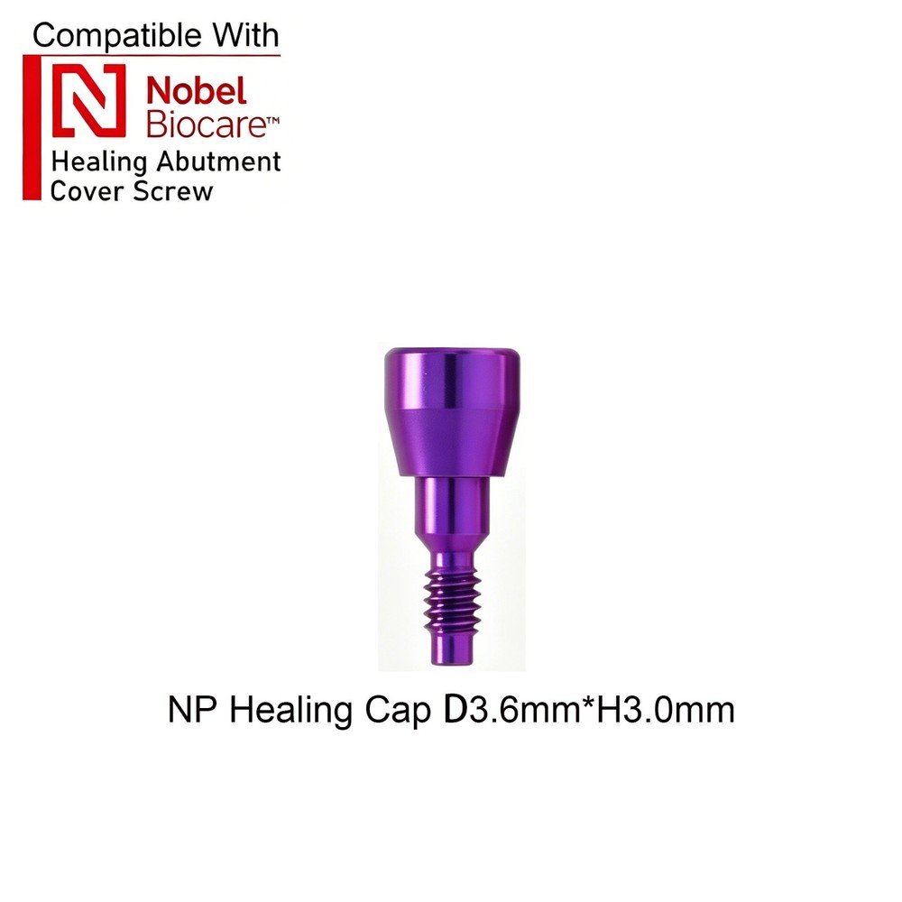 US 5Pcs Dental Healing Abutment for Osstem Hiossen Nobel Active Straumann ITI