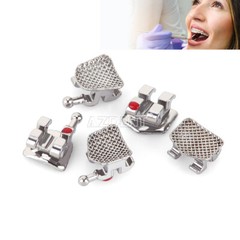 US AZDENT Dental Orthodontic Brackets Braces/Super Elastic Niti Arch Wire Ovoid