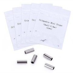 10Pc/Pack Dental Ortho Lingual Button Bondable Crimpable Hook Tube Small / Large