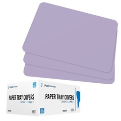 Purple Paper Dental Tray Covers for Size “B” Trays 8.25 “x 12.25” (Case of 1000)