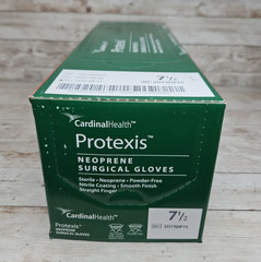 Protexis Neoprene Surgical Gloves, 2D73DP75, *1 Box* Size: 7.5 *See Dates*