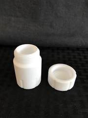 VWR 15mL Heavy Wall Solid Teflon PTFE Vial Bottle with Screw Cap 89026