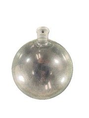 ADAMS & CHITTENDEN 1000mL Short Single Neck Round Bottom Boiling Flask 24/40