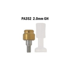US Dental Zimmer Tapered Screw-Vent Locator Abutment w/PEEK Caps 4.5mm Platform