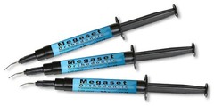 Prime-Dent Megaset Orthodontic Translucent Dental Luting Cement 3 Syringe Kit