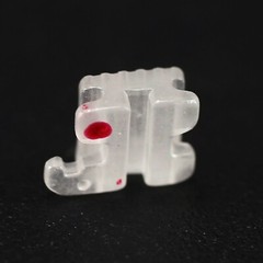 Dental Orthodontic Ceramic Brackets Self Ligating Braces Clear Sapphire Roth MBT