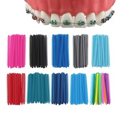 1000pcs Dental Orthodontic Elastic Ligature Tie Ligadura Ortodoncia Rubber Brace