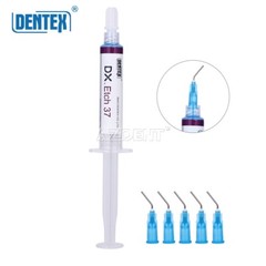 2x Dentex Dental Etching Gel 37% Acid Etchant Gel 5ml/syringe