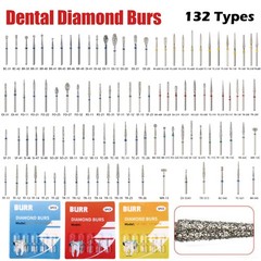 5Pcs/pack Dental Fresas diamante Bur Fit High Speed Handpiece Friction Grip OR