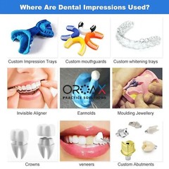 Dental Hydrophilic Firmer Teeth Impression Putty Custom Mold Firmer Teeth Putty
