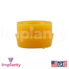 5x Dental Straight Ball Attachment Extra Soft Set Conical Connection NP 2.25mm