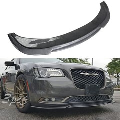 Front Bumper Lip for Chrysler 300 300C 300S 2015-2021 Carbon Fiber Splitter 3pcs