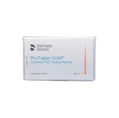 Dentsply Sirona ProTaper Gold Confirm Fit Gutta Percha Obturation Points-60/Pk