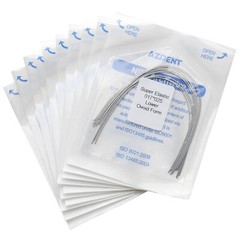 10Bag AZDENT Dental Orthodontic Super Elastic Niti Arch Wires Rectangular Ovoid