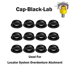 Dental Overdenture Locator Implant Abutment Retention Caps Male Cap Inserts Set