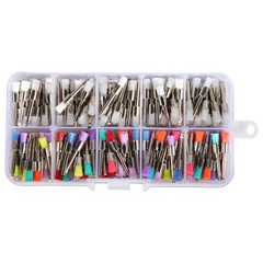 200Pcs/Box Dental Nylon Materials Closure Flat Polishing Prophylaxis Brushes