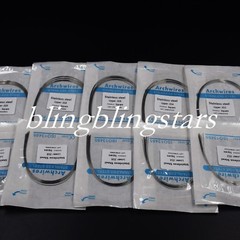 Dental Orthodontic Arch Wire Round Stainless Steel 12/14/16/18/20 Upper/Lower