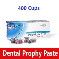 Dental Prophy Paste 400 cups Prophylaxis Non splatter, Imroved Blend Formula