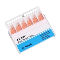 AZDENT Dental Eododontic Root Canal Absorbent Paper Points/Gutta Percha Points