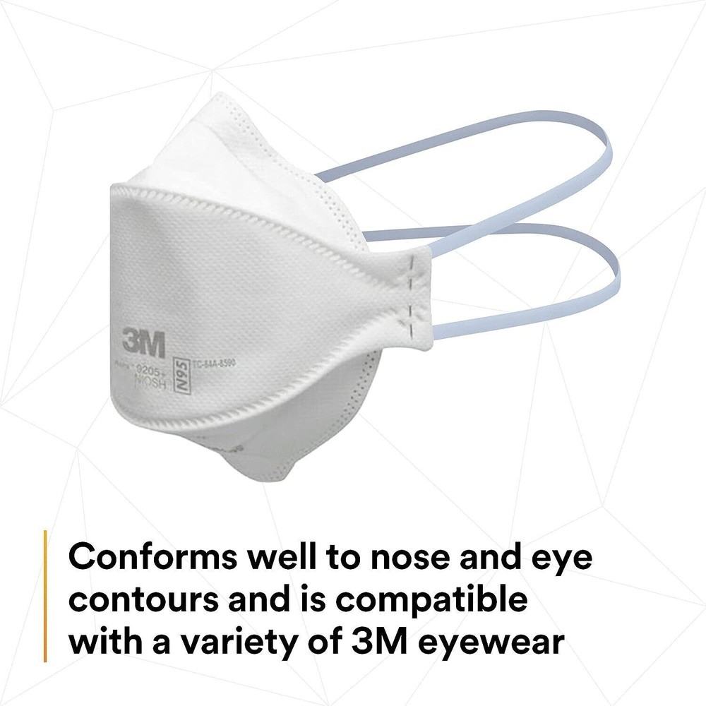 3M Aura 9205+ N95 Particulate Respirator Disposable Protective Mask 20PCS